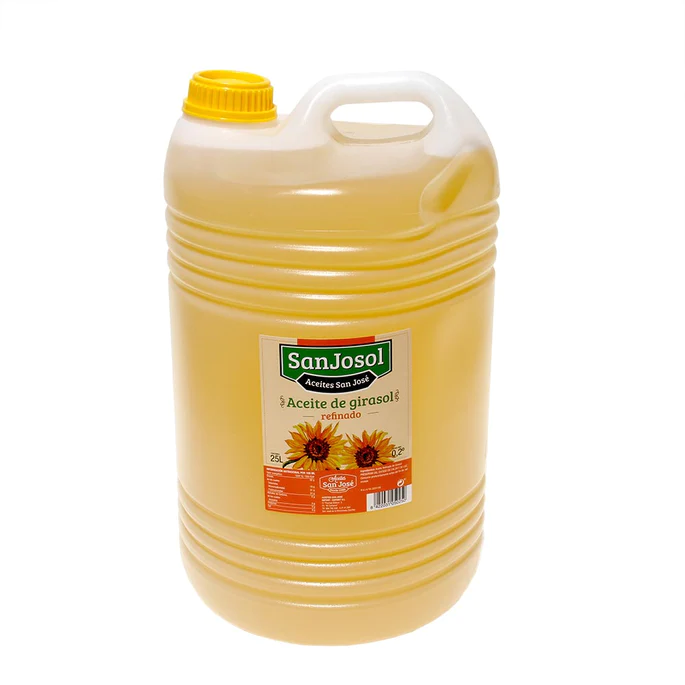 palette d’huile de tournesol raffinée sanjosol en bidons de 25l – total 26 bidons palette d’huile de tournesol raffinée sanjosol en bidons de 25l – total 26 bidons