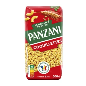 palette pâtes coquillettes panzani 500g