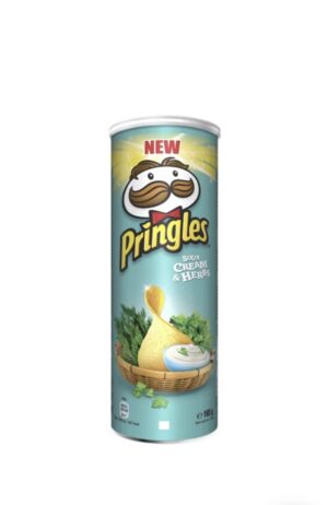 pringles crème sure & herbes 165g